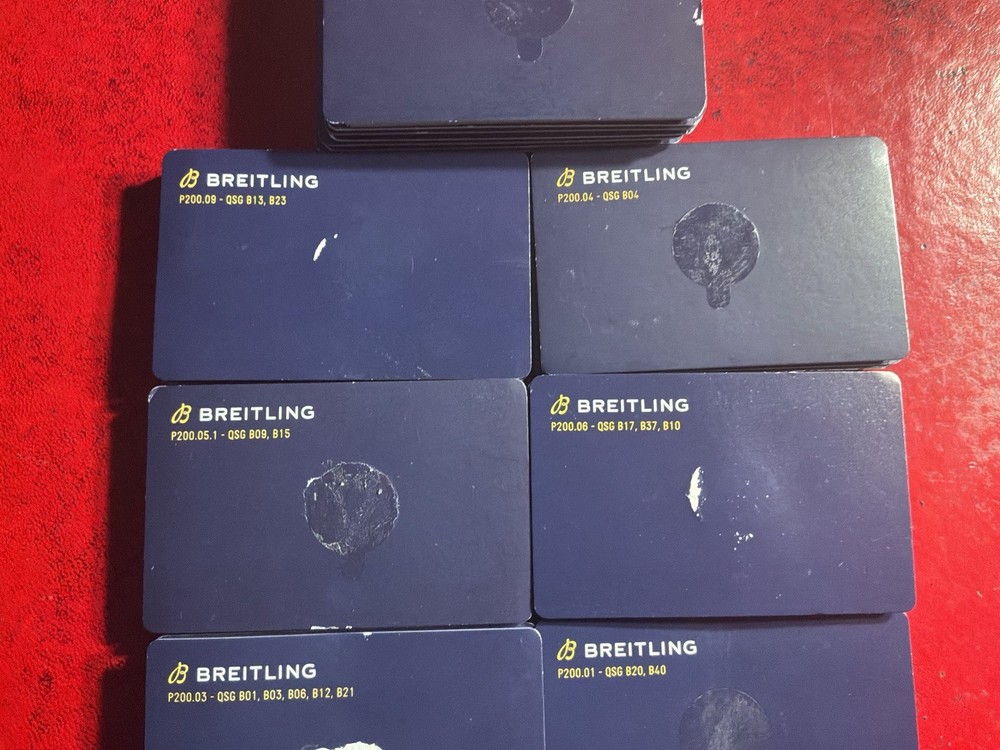 Breitling Quick Start Guide Booklet Manual, For Different Watch Models Available