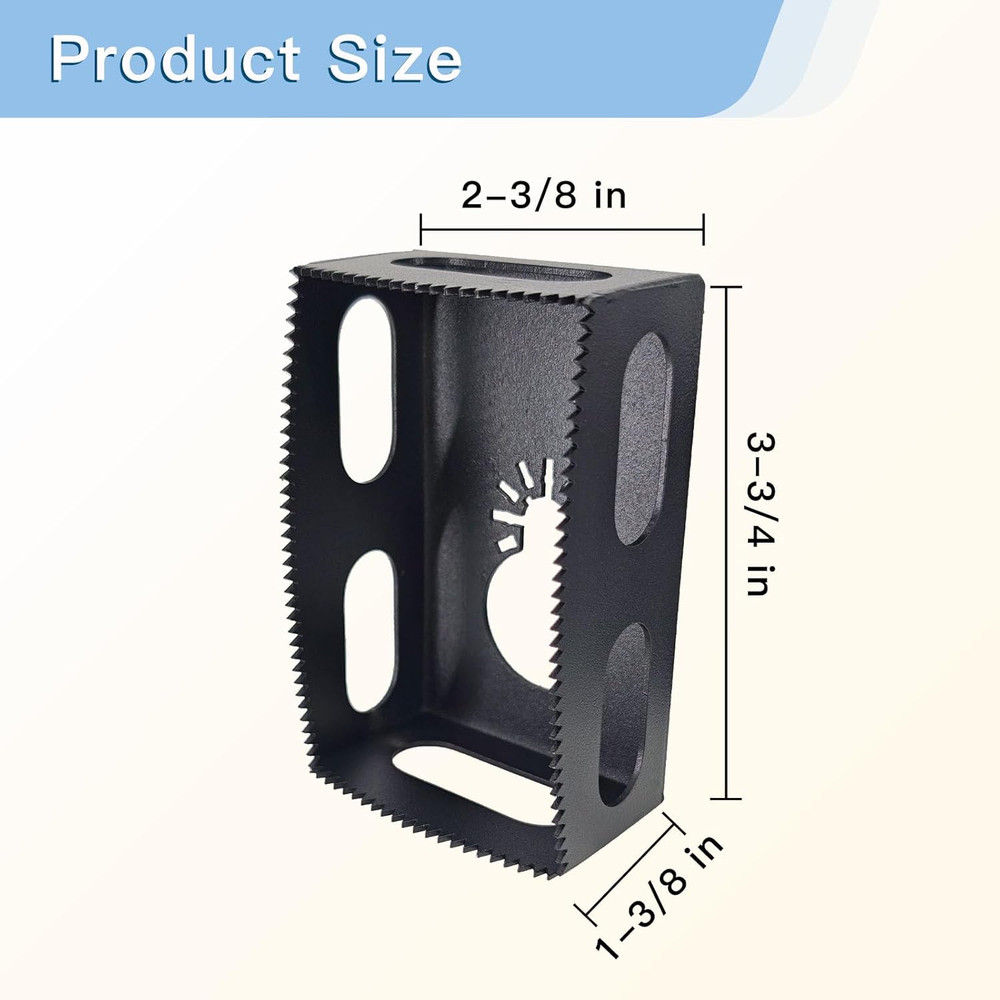 Upgrade Rectangular Slot Cutter for Dewalt & Milwaukee Oscillating Tools