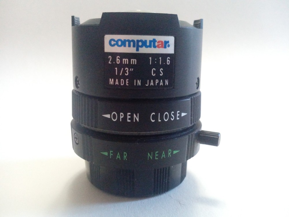 2.6mm 1:1.6 1/3" CS CCTV Camera Lens Computar Brand Security Camera Lens