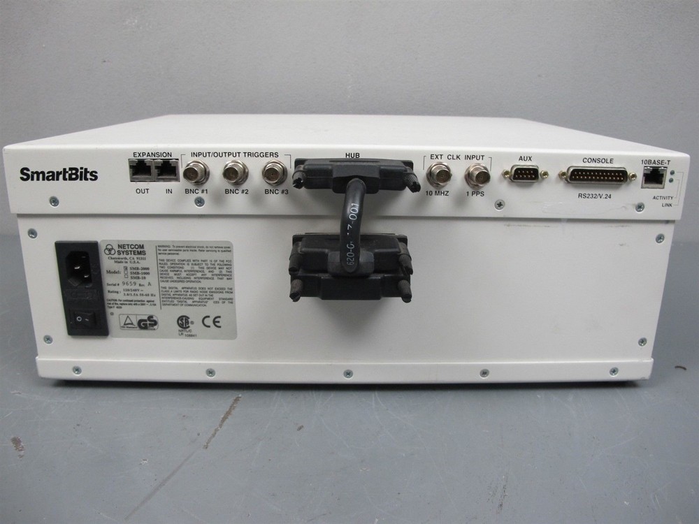 Spirent NetCom Systems SmartBits 2000 Performance Analysis System SMB-2000