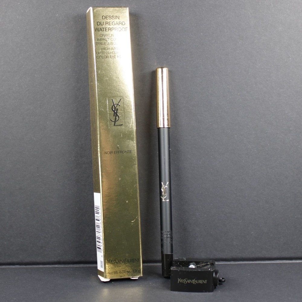 Yves Saint Laurent Black Waterproof Eye Pencil Includes Sharpener