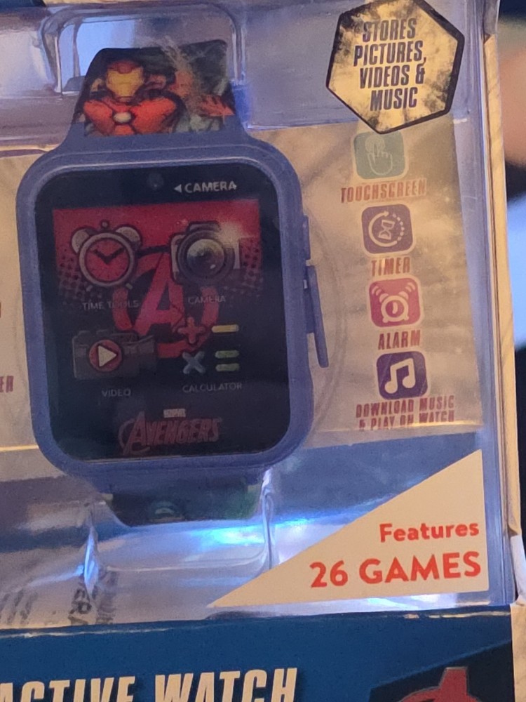 Marvel The Avengers Captain America Interactive Watch