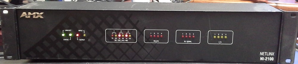 AMX NetLinx NI-2100 Integrated Rack Mount Management Controller