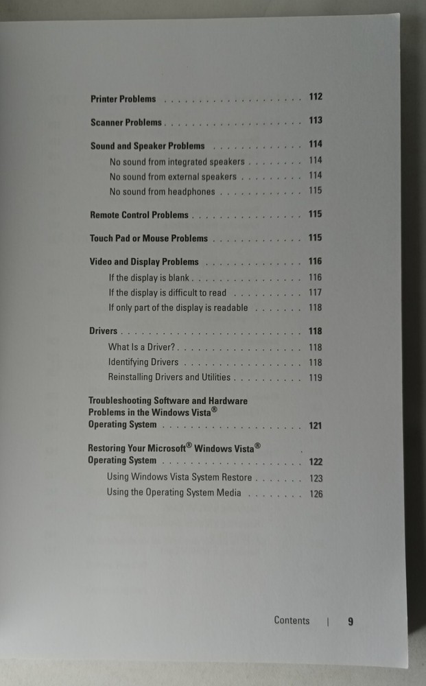 Dell XPS M1530 Owners Manual