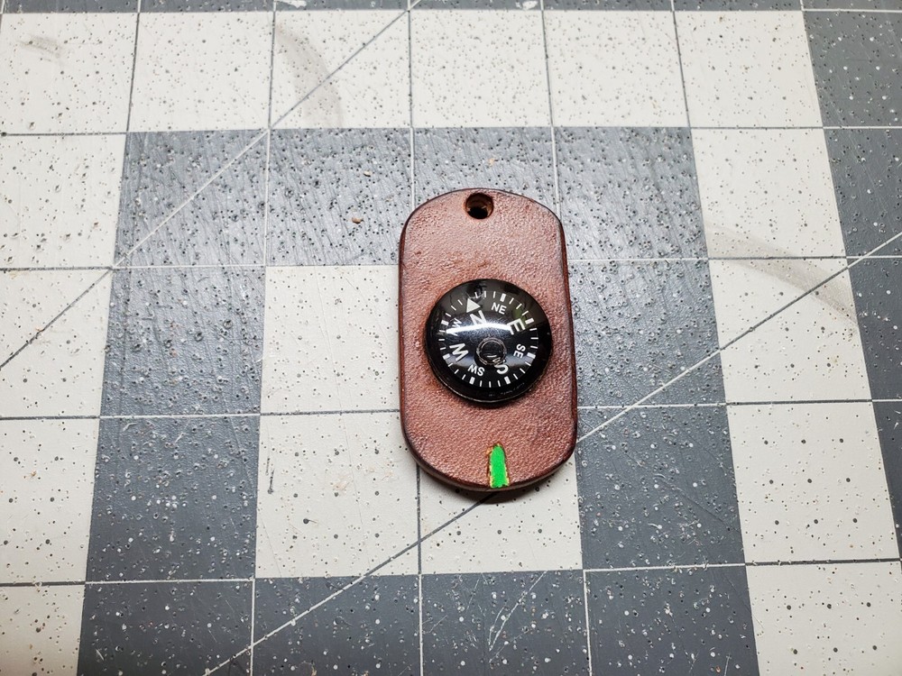 Leather Bushcraft/Survival Compass