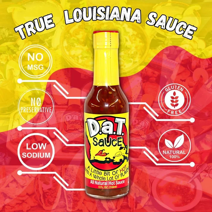 Dat Sauce Hot All-Purpose Sauce 5 oz