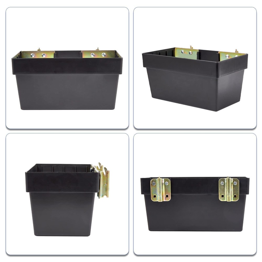 2 Pack E-Track Storage Bin for E-Track System E Track Accessories Storage Box...