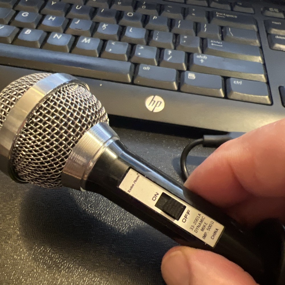 Radio Shack 33-2001A Dynamic Mike