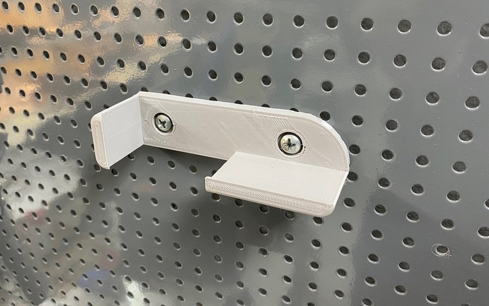 Engineer Square Holder for Pegboard - L Square Tool Organizer - Workshop Organiz