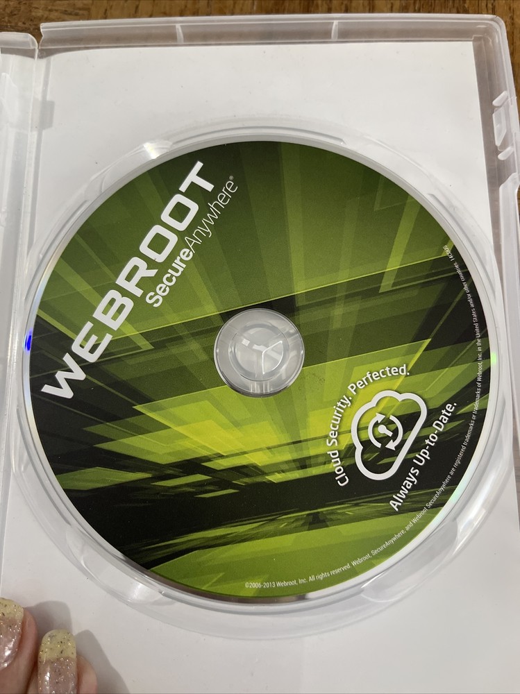 Webroot Secure Anywhere PC Software NO KEY CODE
