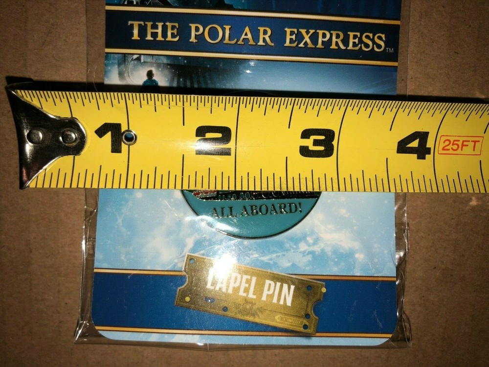 The Polar Express Logo Lapel Pin ALL ABOARD!