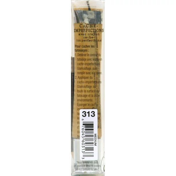 HARD CANDY HEVY DUTTY CONCEALER WITH CONCALER PENCIL MEDIUM 0313