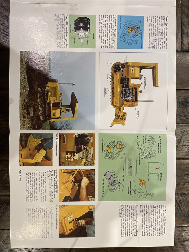 Caterpillar D3 Brochure ‘74