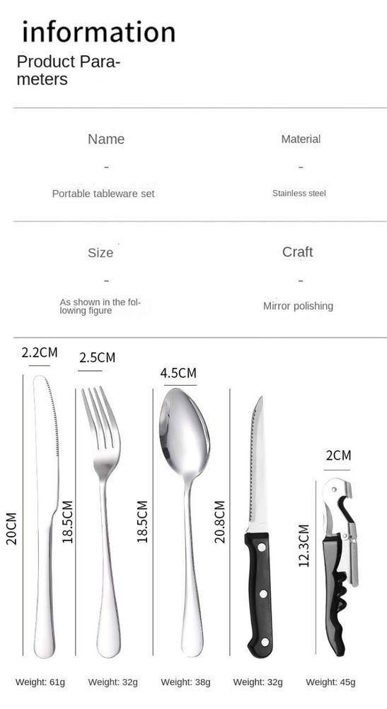 Camping Silverware Lightweight set & Fun Timepass Bowls Multi Pack
