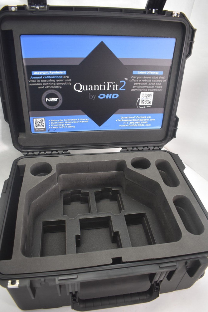 QuantiFit2 Quanti Fit 2 Hard Shell REPLACEMENT CASE ONLY Rolling Case Locking