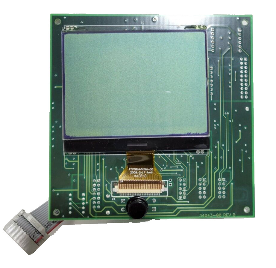 Emerson Rosemount Analytical 1056-02-22-30-AN Analyzer Screen UNTESTED.