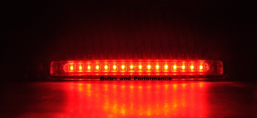 Smoked Lens LED Third 3rd Brake Light Lamp for 2005 - 2009 Ford Mustang