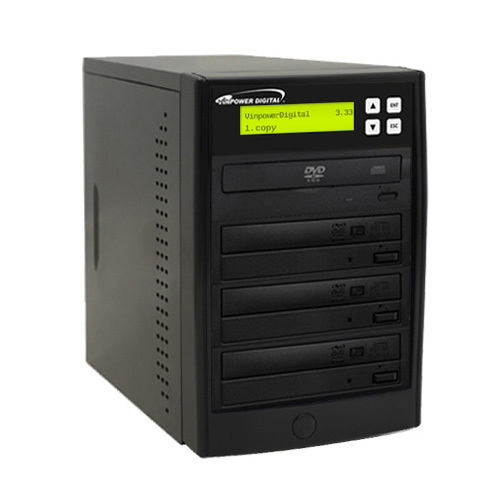 1-3 Burner M-Disc CD DVD Duplicator Duplication Copier Tower Add Copy Protection