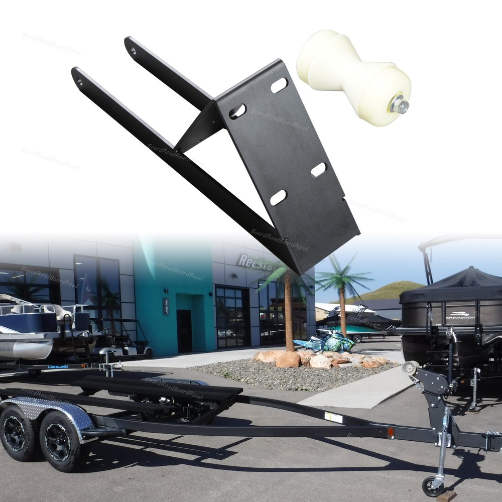 Boat Trailer Galvanized Winch Seat With Roller For Winch Posts With Roller