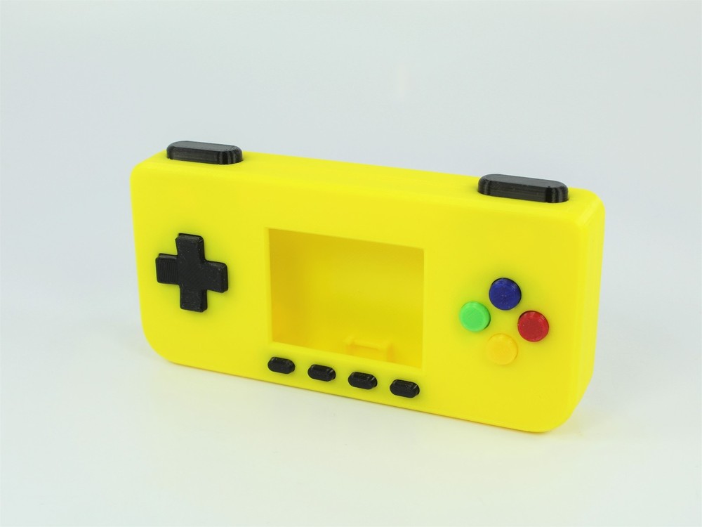 PiGRRL Zero YELLOW Game Boy Case Buttons Screws Washer Gameboy Raspberry Pi Zero