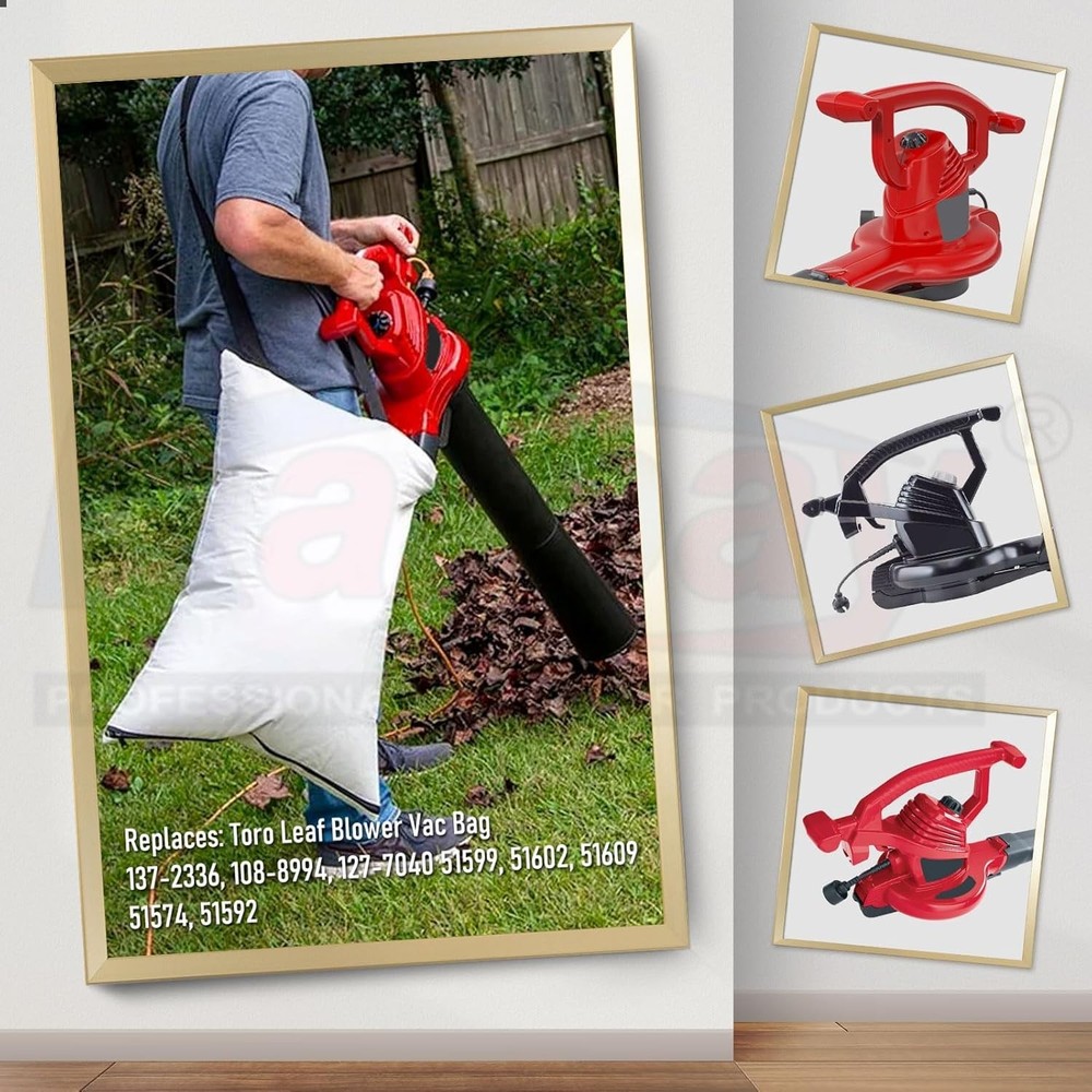 Efficient Leaf Collection Bag 127-7040 for Toro Models - Reinforced & Spacious