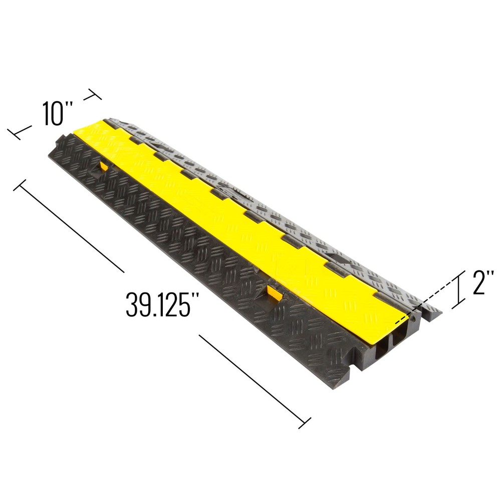 2-Channel Guardian Cable Protector for 1.125" Dia. Cables