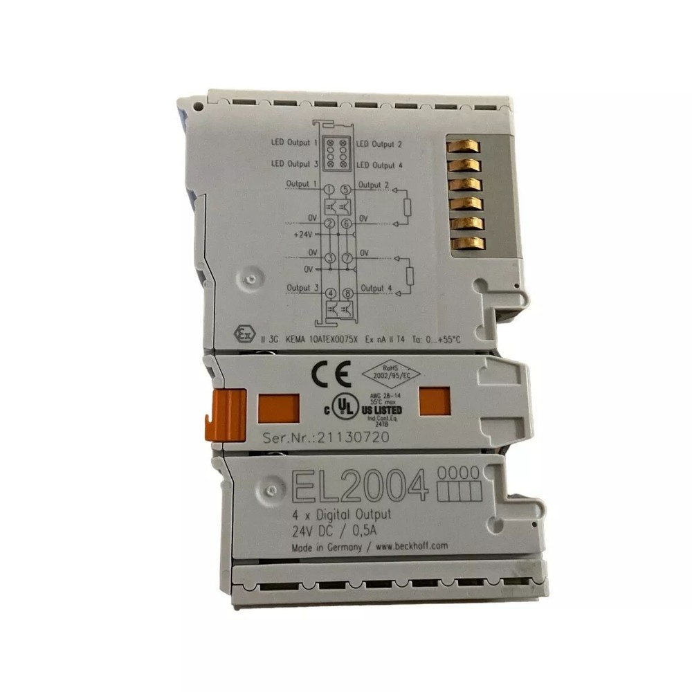 BECKHOFF EL2004 Digital Output Module 4-channel 24 V DC New✦KD