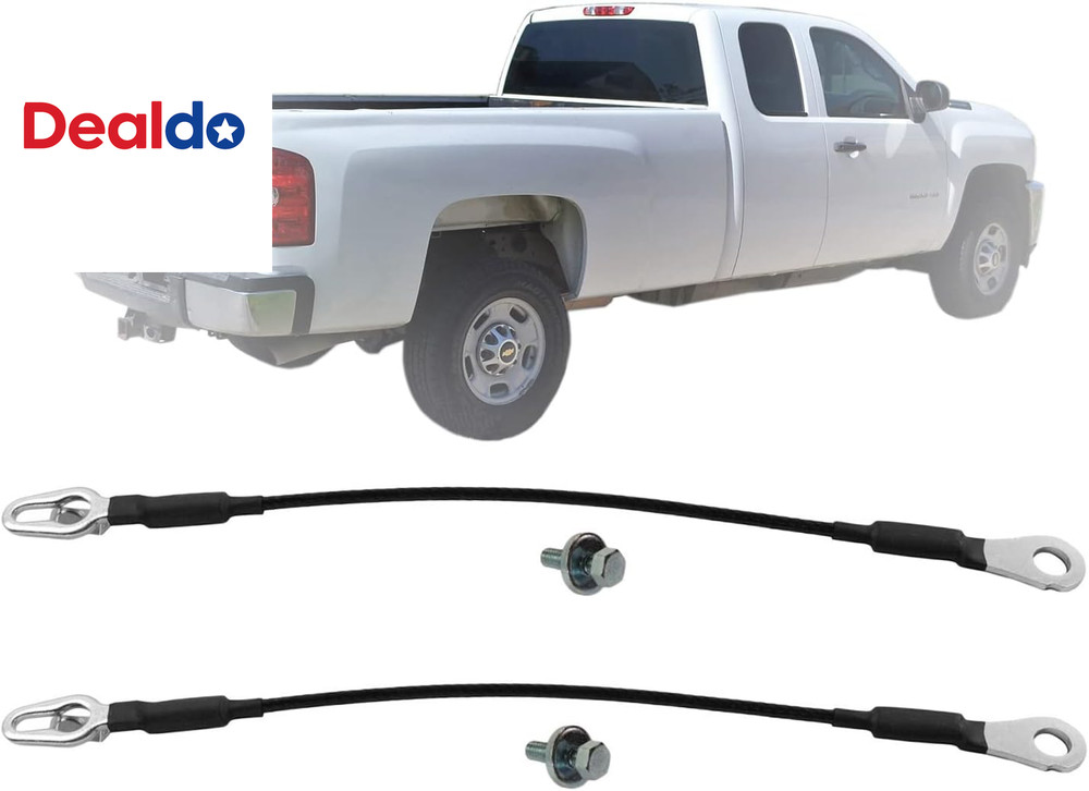 APA Replacement Tailgate Cable with Hardware for 2007-2016 Silverado Sierra 2009