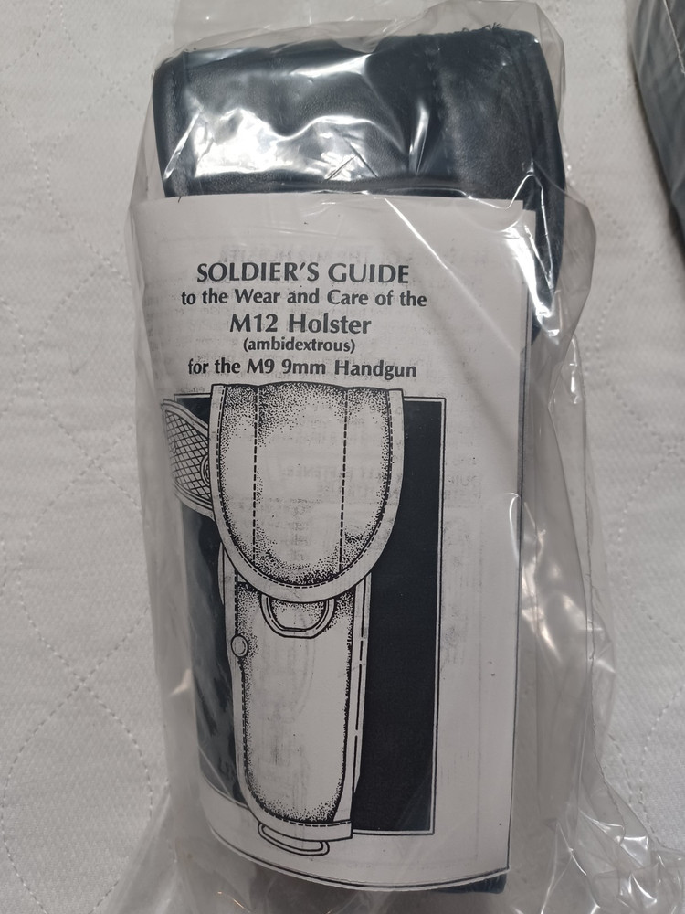 USGI Bianchi General Officer's Holster Set Hill Leather New