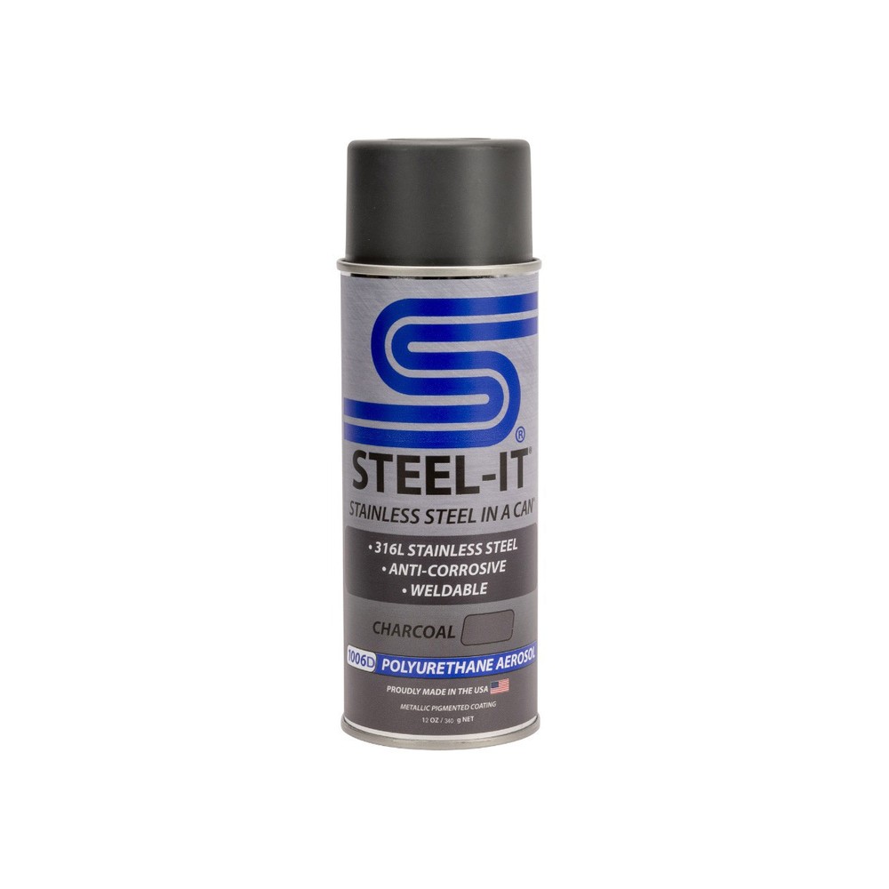 STEEL-IT 1006D Charcoal Polyurethane (12oz Spray Can)