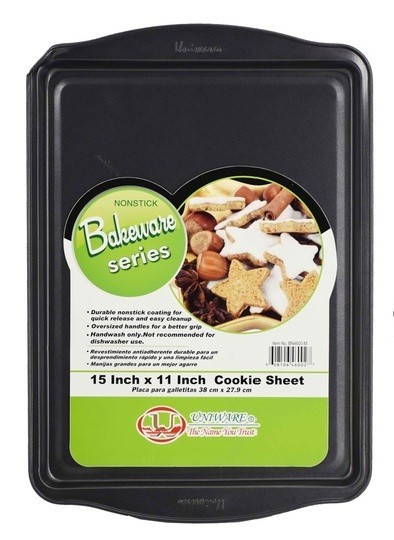 15"x11" Medium Non-Stick Cookie Sheet / Baking Tray