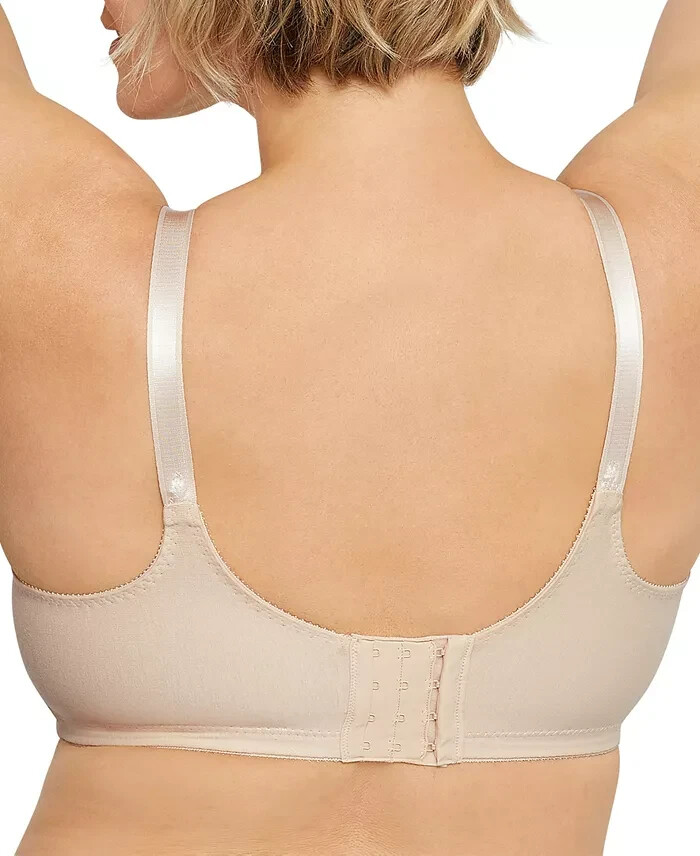 Bali Double Support Cotton Wireless Bra with Cool Comfort 3036 DF3036