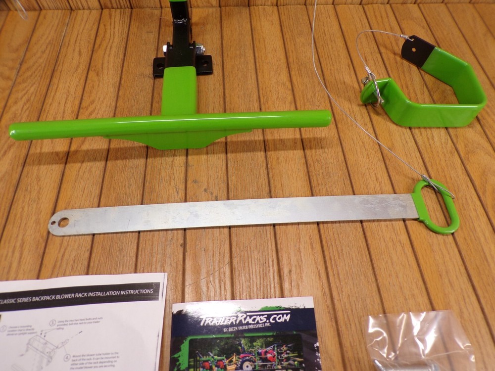 GREEN TOUCH INDUSTRIES BA031 CLASSIC SERIES BACKPACK BLOWER RACK NEW OPEN BOX