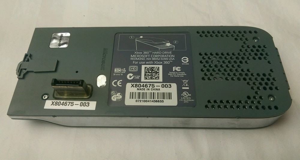 Microsoft Xbox 360- Hard Drive Hard Disk X804675-003