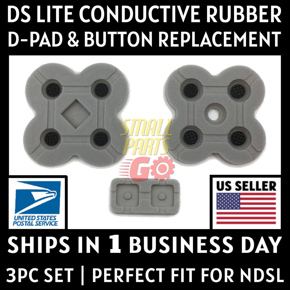 1-SET Replacement Conductive Rubber Button D Pad Set Part For DS Lite NDSL DSL