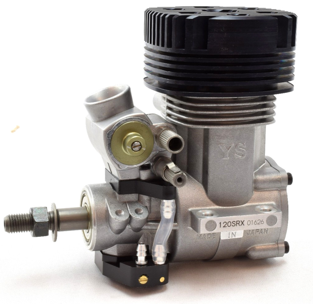 YS Engines 120SRX 1.20 RC Nitro 2 Stroke Helicopter Engine YS0077