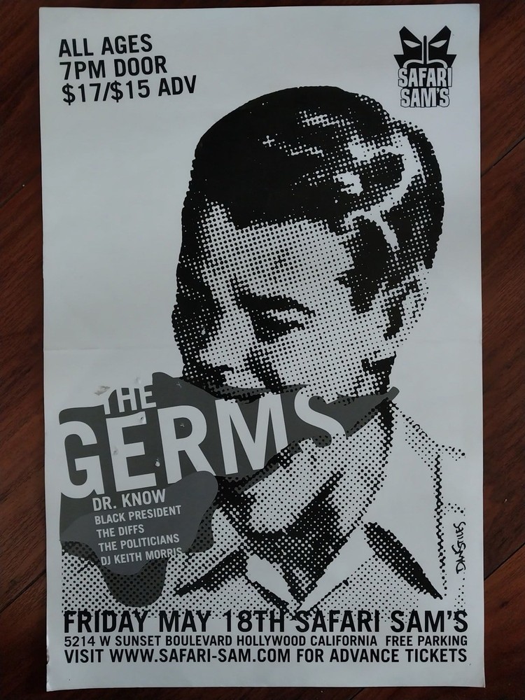 Autographed Germs CD