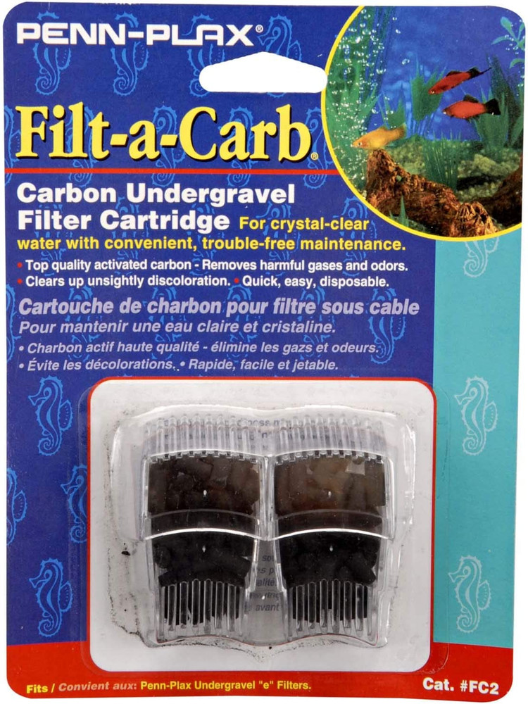 Filt-A-Carb Replacement Activated Carbon Media Cartridges (2 Pack) –