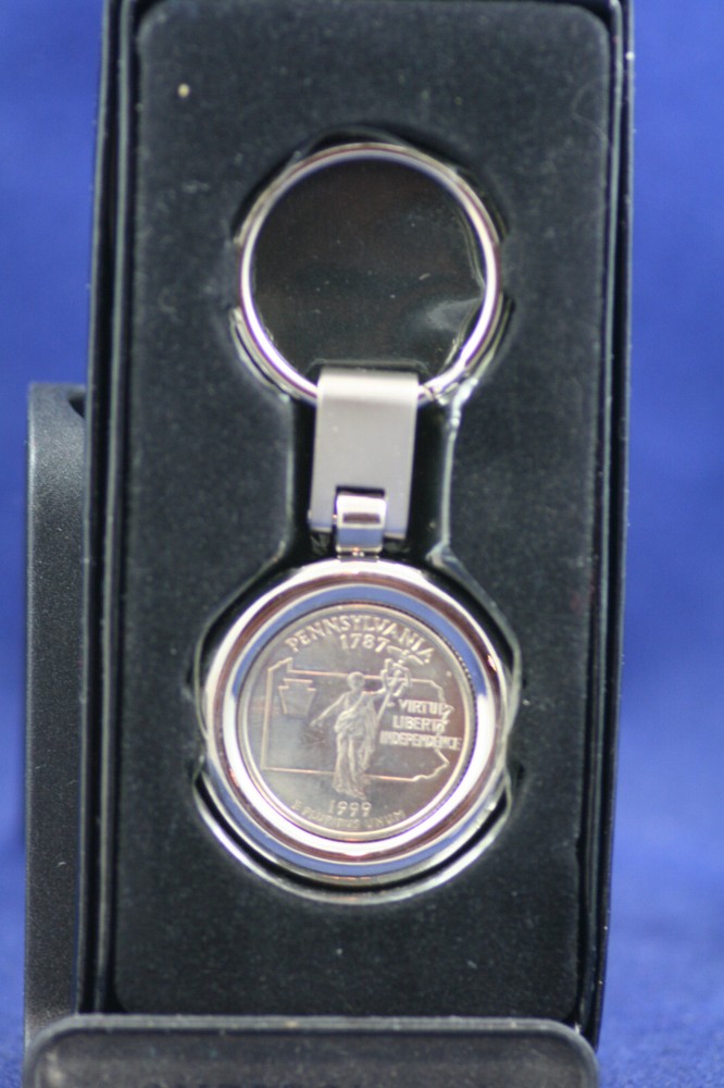 1999 Pennsylvania State Quarter Key Chain