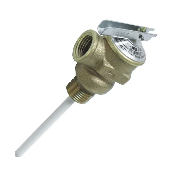 Camco RV Water Heater Temperature and Pressure Relief Valve - 10423