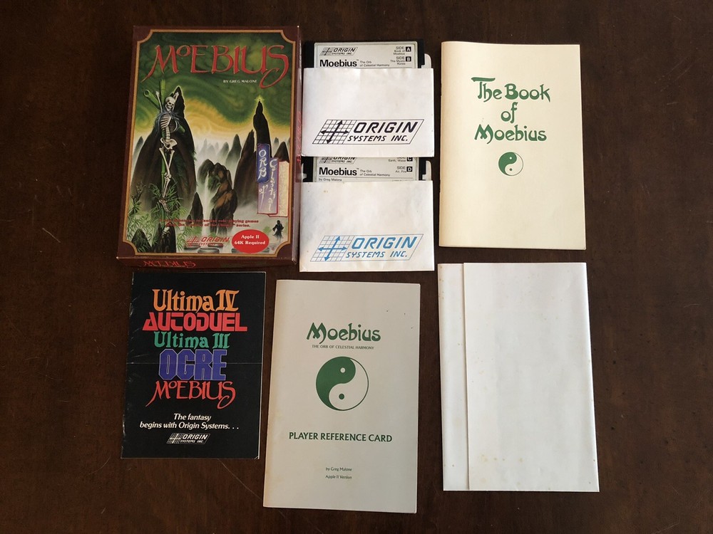 Apple 2 - Moebius: The Orb of Celestial Harmony - Origin 1985