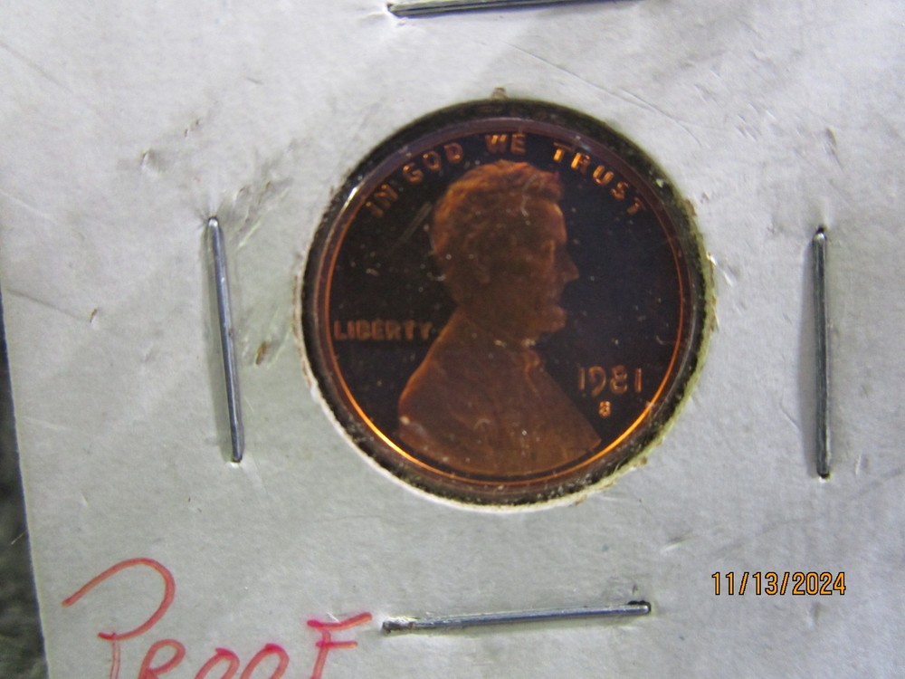 1981 S Penny Proof
