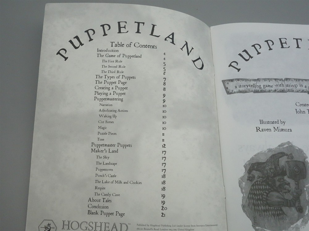 Puppetland (Hogshead Publishing)