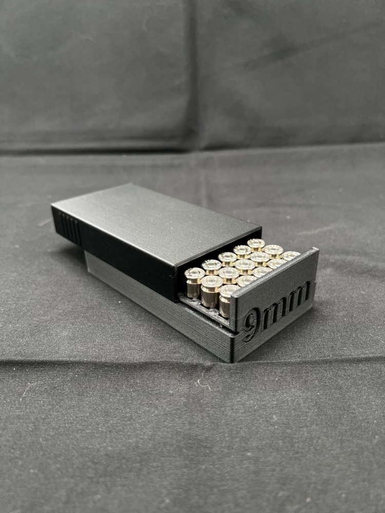 9mm 50 Round Ammo Storage Box - Multiple Colors Available!