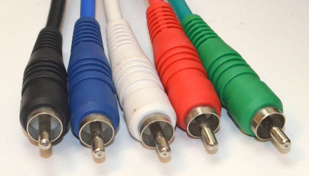 Unbranded Component Cable, Video + Audio, 16 Ft. Length *Used*