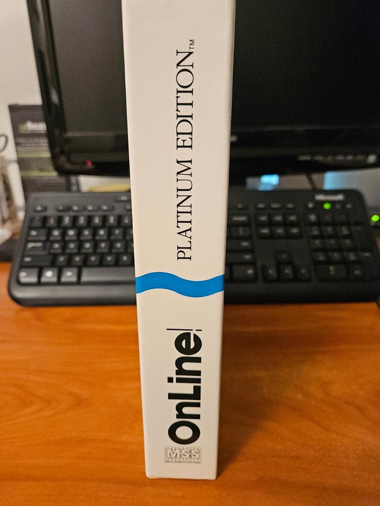 OnLIne! PLATINUM EDITION by Micro-Systems Software for the Amiga Computer.