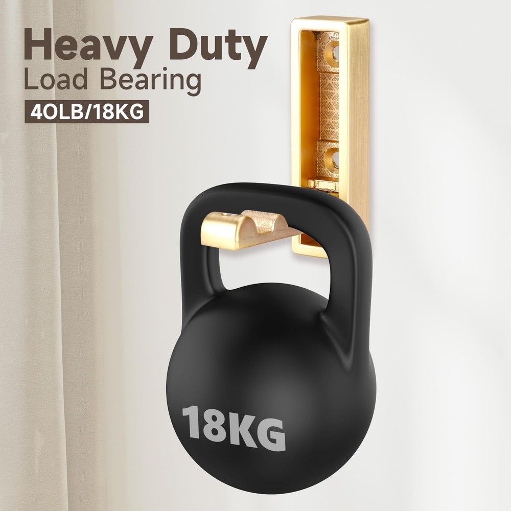 Folding Hooks 6 Pack Foldable Coat Hook Heavy Duty Wall Hooks for Hanging Coa...