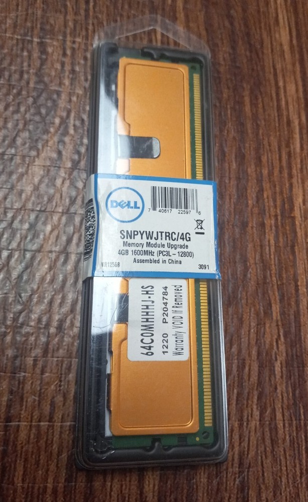 Dell SNPYWJTRC/4G RAM Module-New