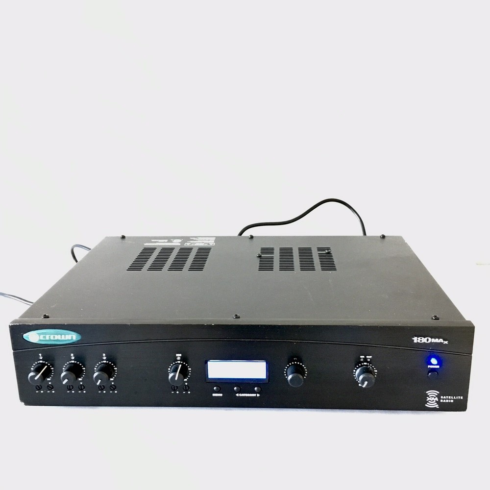 CROWN G180MAX Tuner Mixer Amplifier - Please Read Description