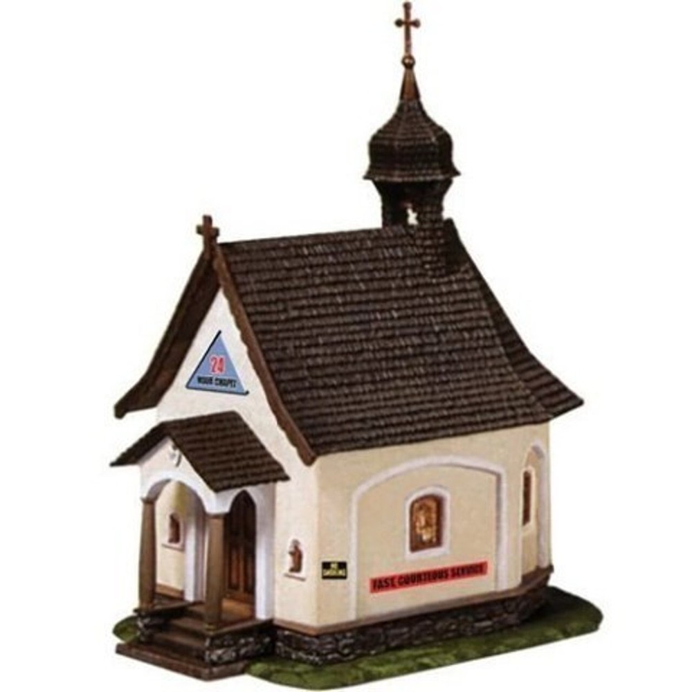 Model Power 776 HO Scale Built-up 24 Hour Chapel